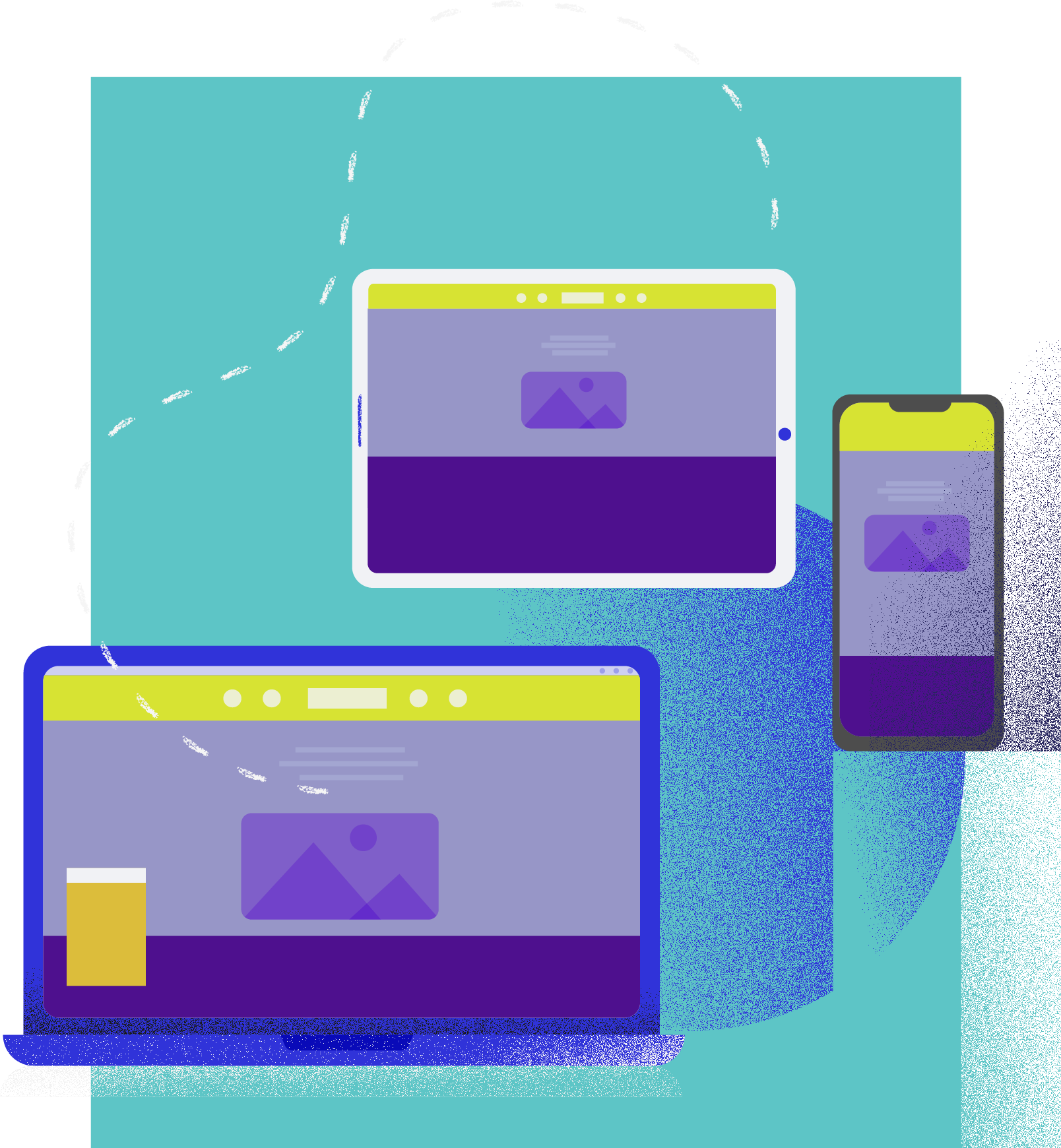 Illustration of smart devices